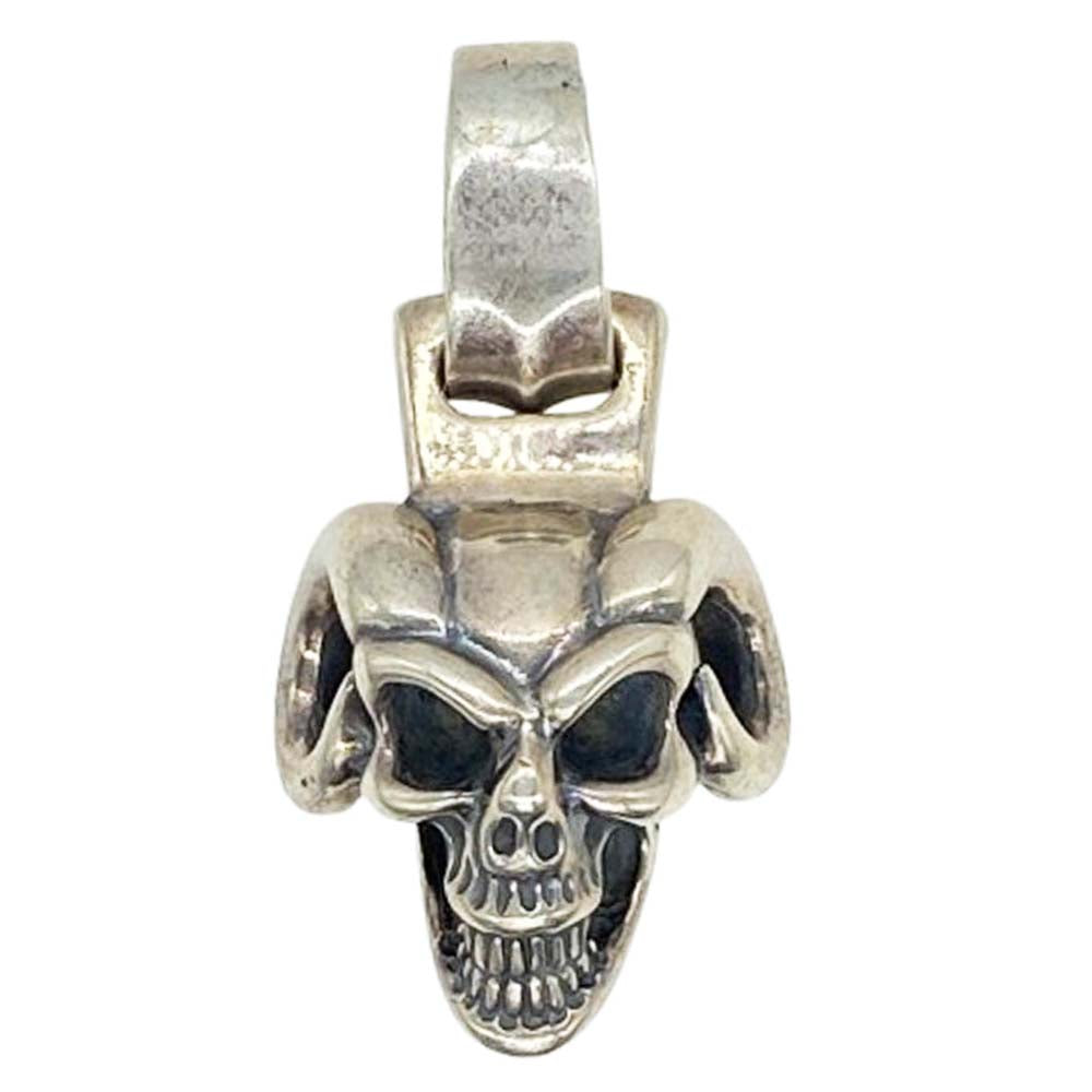 BILL WALL LEATHER ビルウォールレザー ラムグッド スカル ペンダントトップ シルバー系【中古】