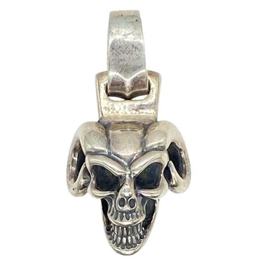 BILL WALL LEATHER ビルウォールレザー ラムグッド スカル ペンダントトップ シルバー系【中古】