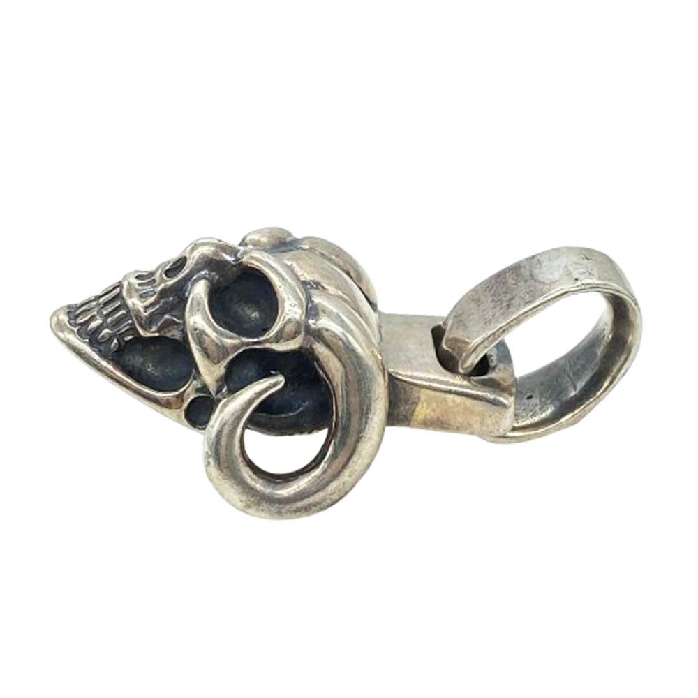 BILL WALL LEATHER ビルウォールレザー ラムグッド スカル ペンダントトップ シルバー系【中古】