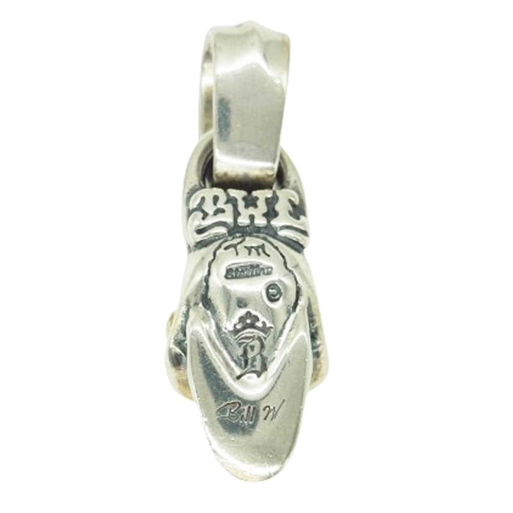 BILL WALL LEATHER ビルウォールレザー グッドラック スカル ペンダントトップ シルバー系【中古】