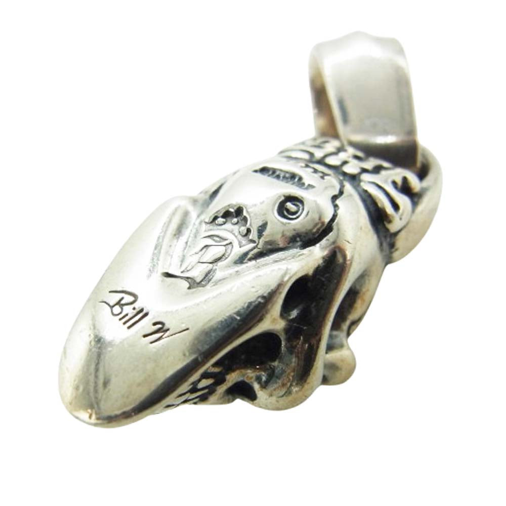 BILL WALL LEATHER ビルウォールレザー グッドラック スカル ペンダントトップ シルバー系【中古】