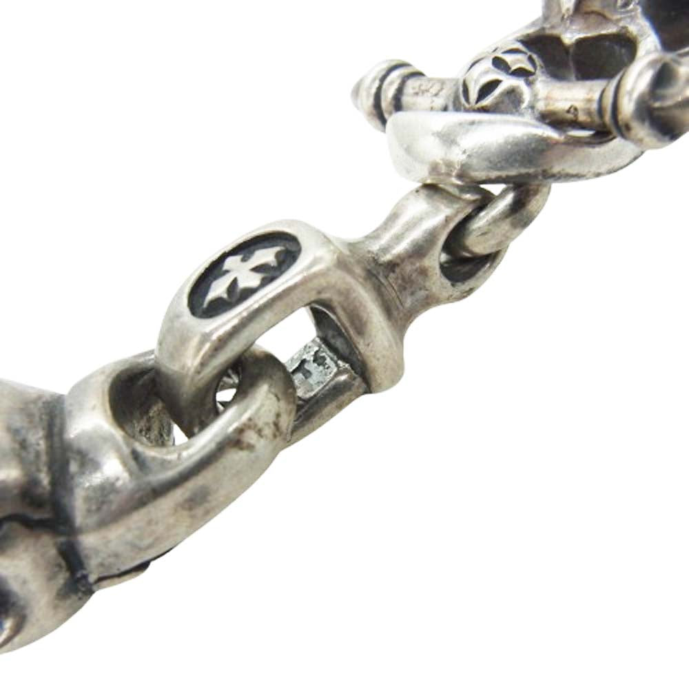 BILL WALL LEATHER ビルウォールレザー グッドラック スカル Tバー ペンダントトップ シルバー系【中古】