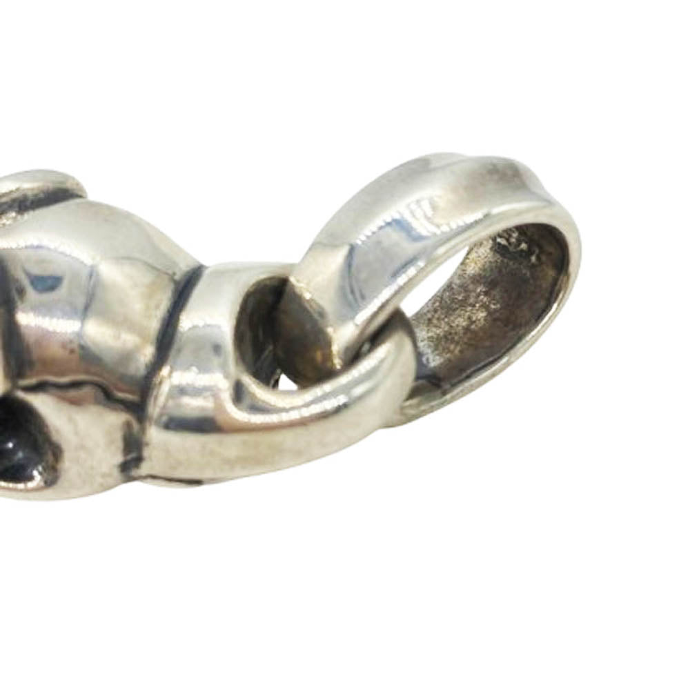 BILL WALL LEATHER ビルウォールレザー グッドラック スカル ゴシックエンド ペンダントトップ シルバー系【中古】