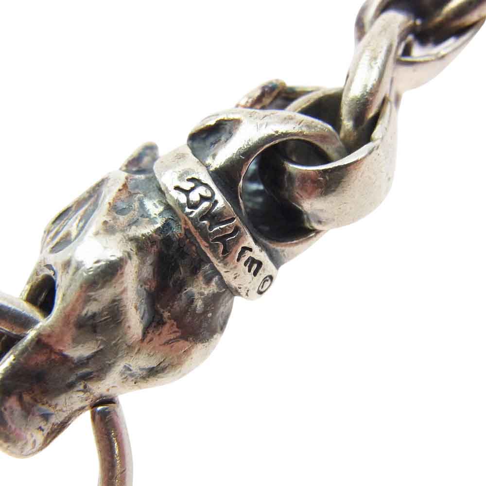 BILL WALL LEATHER ビルウォールレザー MEDIUM HORSE CLIP W/ UNICORN HEAD ミディアムホースシュークリップw/ユニコーンヘッド アンカーリンク キーチェーン シルバー系【中古】