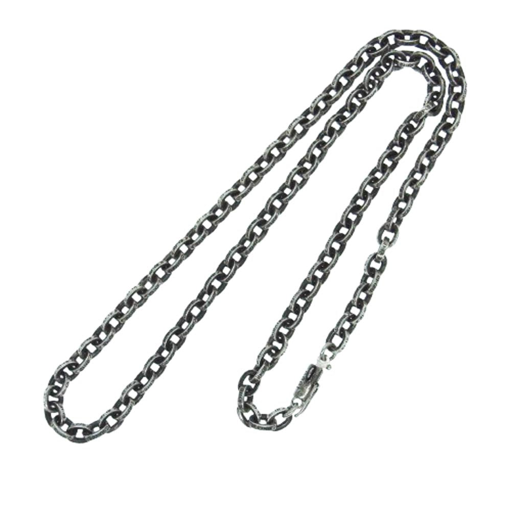 CHROME HEARTS クロムハーツ（原本無） PAPER CHAIN 18inch ペーパーチェーン 18インチ ネックレス シルバー系【中古】