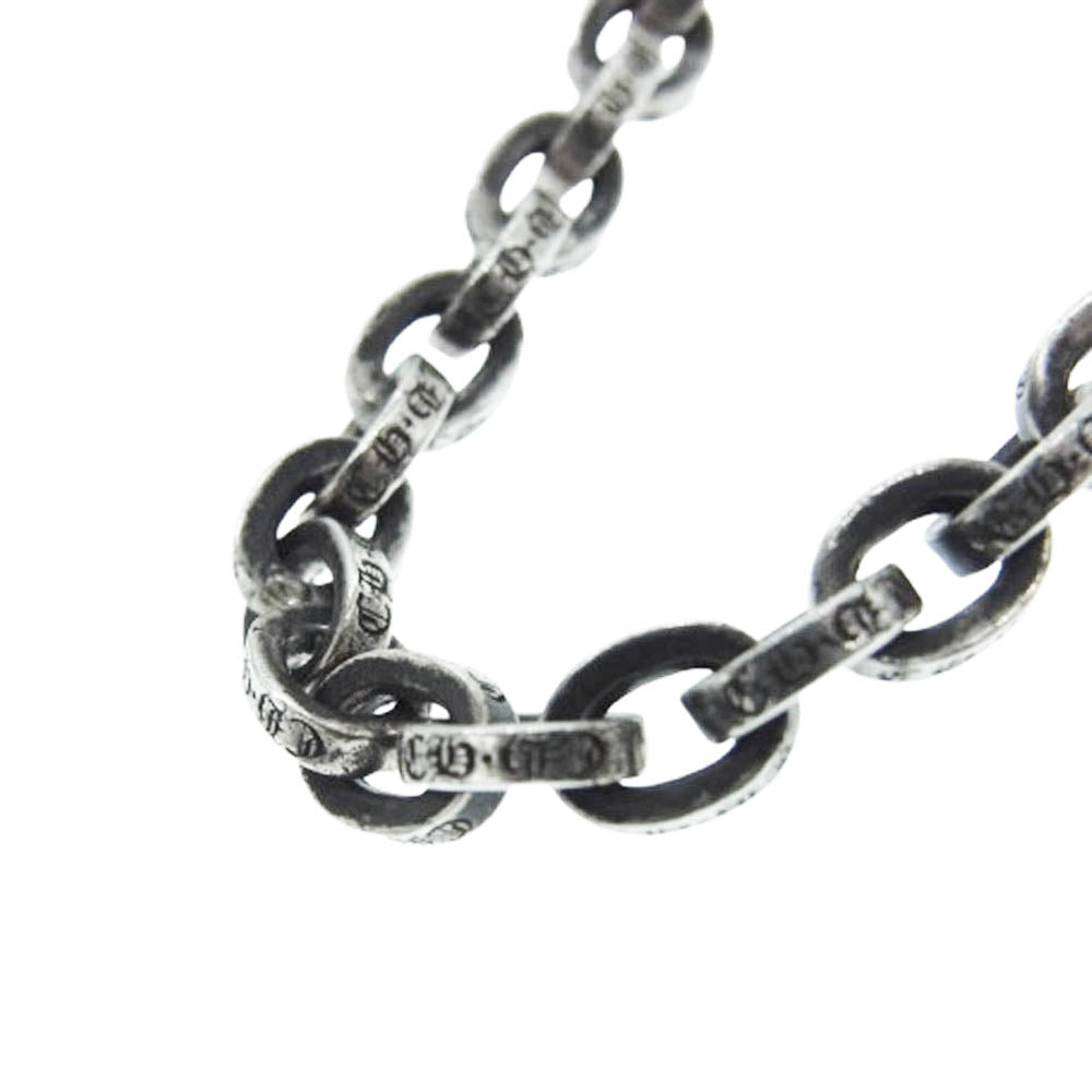 CHROME HEARTS クロムハーツ（原本無） PAPER CHAIN 18inch ペーパーチェーン 18インチ ネックレス シルバー系【中古】
