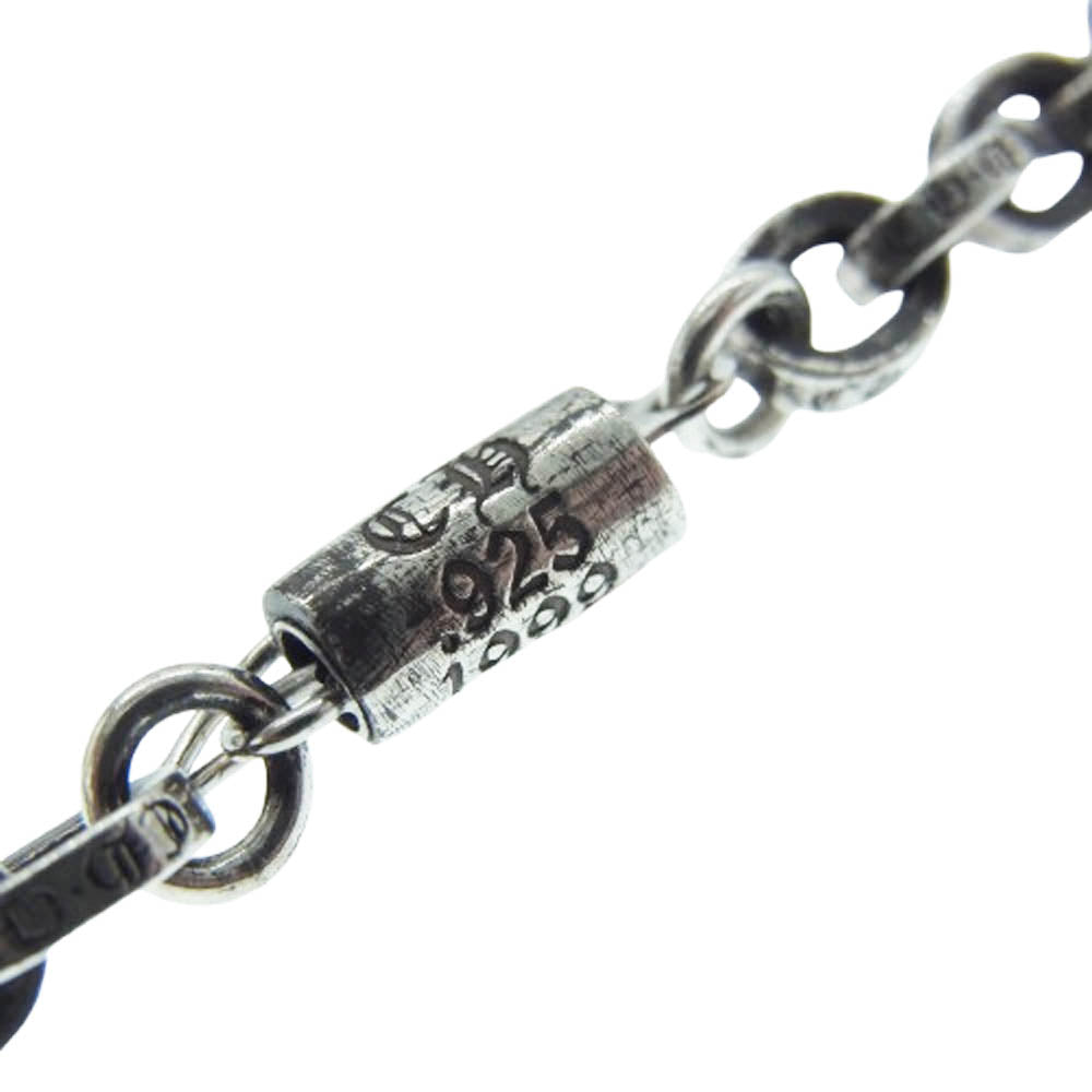 CHROME HEARTS クロムハーツ（原本無） PAPER CHAIN 18inch ペーパーチェーン 18インチ ネックレス シルバー系【中古】