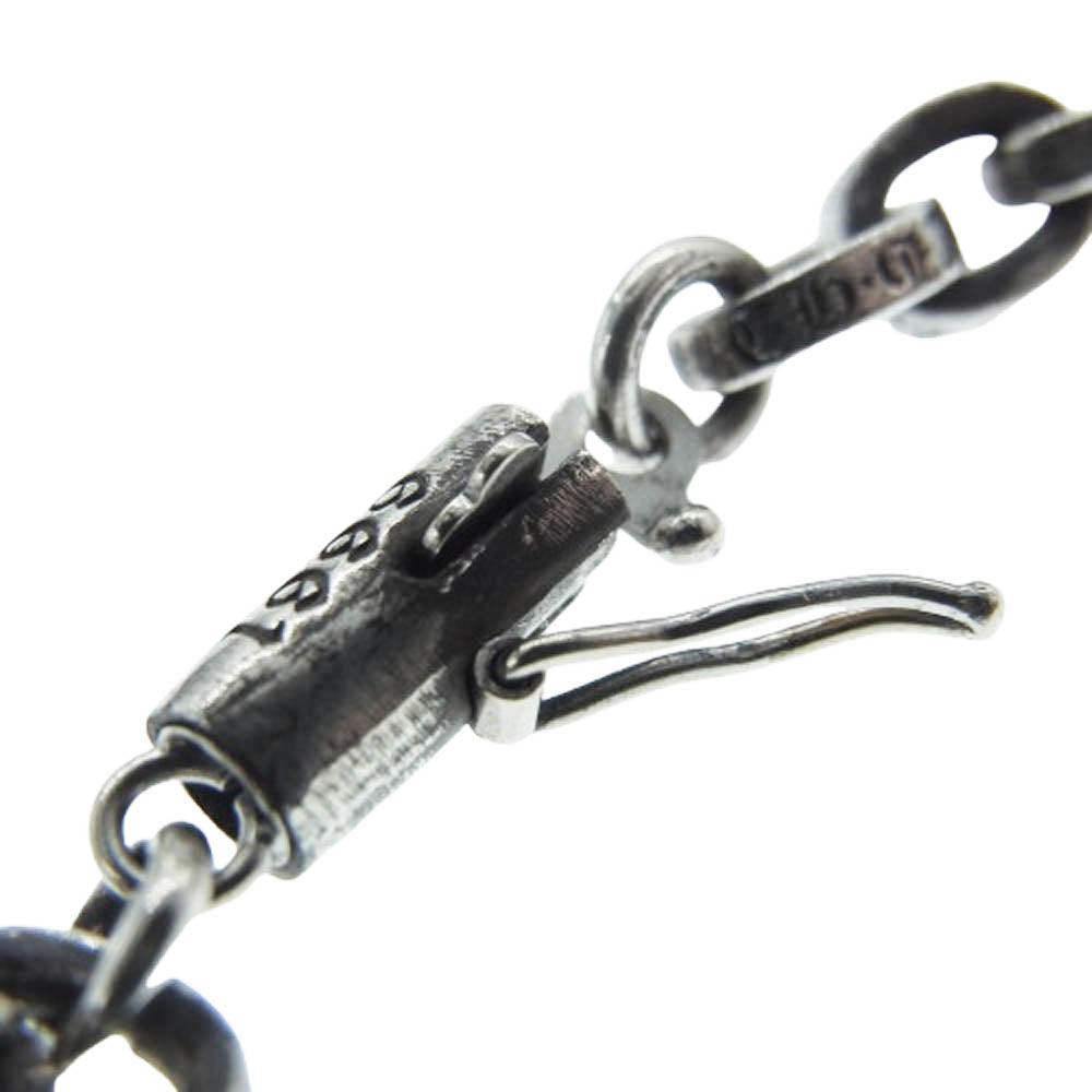 CHROME HEARTS クロムハーツ（原本無） PAPER CHAIN 18inch ペーパーチェーン 18インチ ネックレス シルバー系【中古】