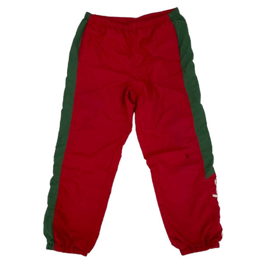 Supreme シュプリーム 19AW Side Logo Track Pant サイド ロゴ トラック パンツ Mサイズ レッド系 グリーン系 M【中古】