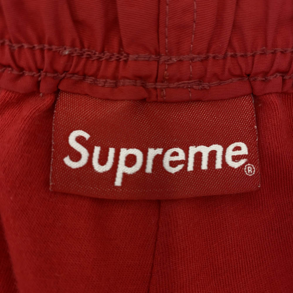 Supreme シュプリーム 19AW Side Logo Track Pant サイド ロゴ トラック パンツ Mサイズ レッド系 グリーン系 M【中古】