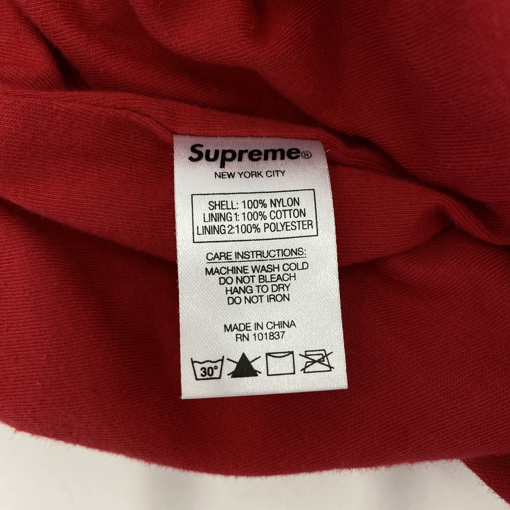 Supreme シュプリーム 19AW Side Logo Track Pant サイド ロゴ トラック パンツ Mサイズ レッド系 グリーン系 M【中古】