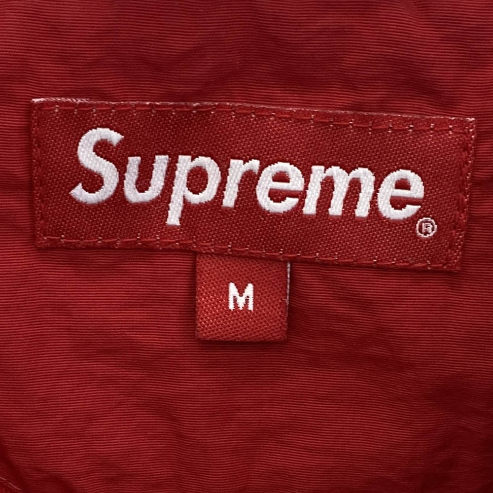 Supreme シュプリーム 19AW Shoulder Logo Track Jacket ショルダー ロゴ トラック ジャケット Mサイズ レッド系 グリーン系 M【中古】