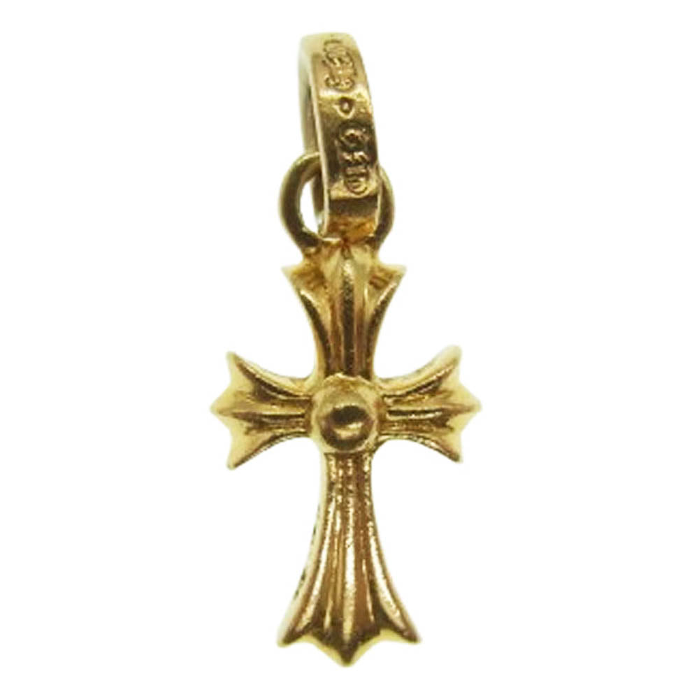 CHROME HEARTS クロムハーツ（原本無） 22K CRS BBYFAT P DMND A ベイビーファットチャーム パヴェダイヤ ペンダントトップ ゴールド系【中古】