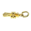 CHROME HEARTS クロムハーツ（原本無） 22K CRS BBYFAT P DMND A ベイビーファットチャーム パヴェダイヤ ペンダントトップ ゴールド系【中古】