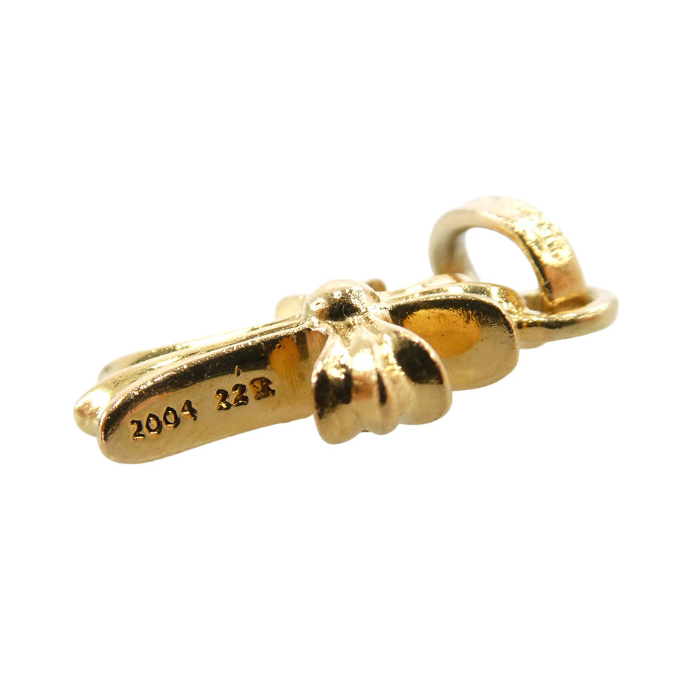 CHROME HEARTS クロムハーツ（原本無） 22K CRS BBYFAT P DMND ベイビーファットチャーム アフターパヴェダイヤ ペンダントトップ ゴールド系【中古】