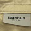FEAR OF GOD フィアオブゴッド 21SS FOG ESSENTIALS Twill Jacket エッセンシャルズ ツイルジャケット ジップアップ ブルゾン ベージュ系 S【中古】