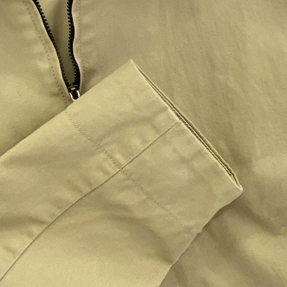 FEAR OF GOD フィアオブゴッド 21SS FOG ESSENTIALS Twill Jacket エッセンシャルズ ツイルジャケット ジップアップ ブルゾン ベージュ系 S【中古】