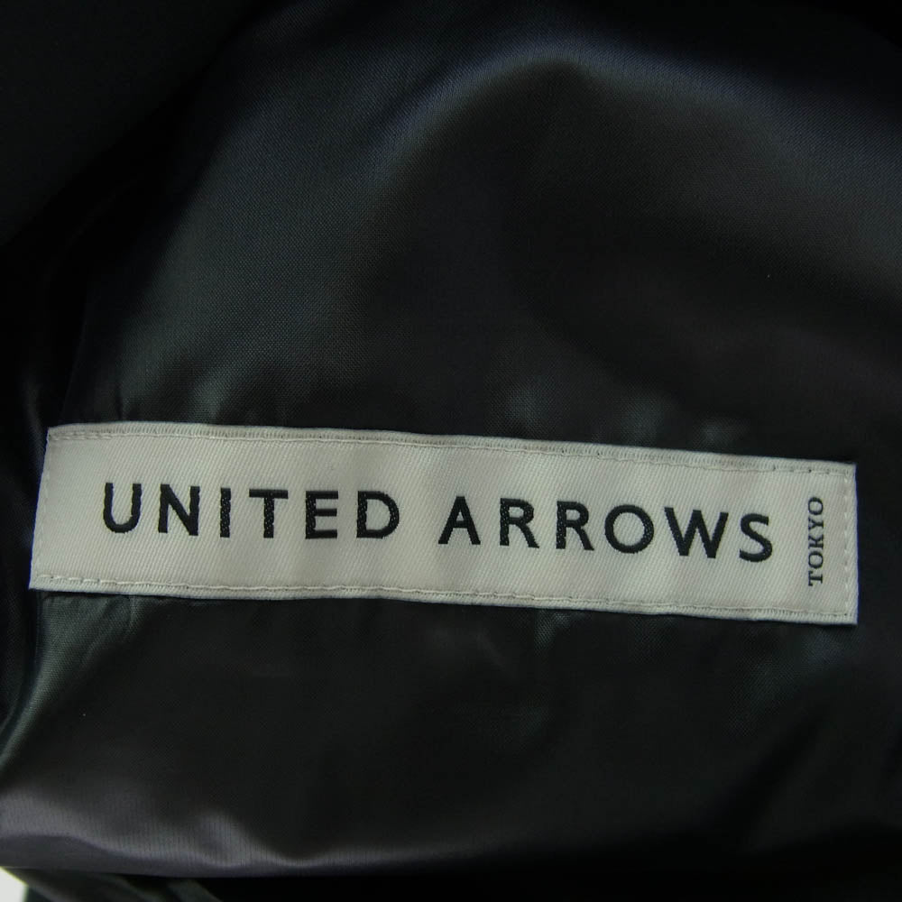 UNITED ARROWS ユナイテッドアローズ 1125-699-8750 ADS ダウン チェスター コート ブラック系 XL【中古】