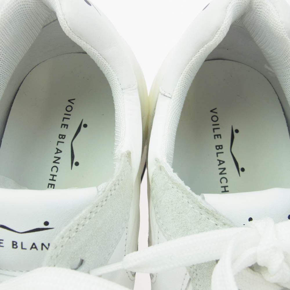VOILE BLANCHE ボイルブランシェ THESE SHOES ローカット シューズ スニーカー ホワイト系 43【極上美品】【中古】