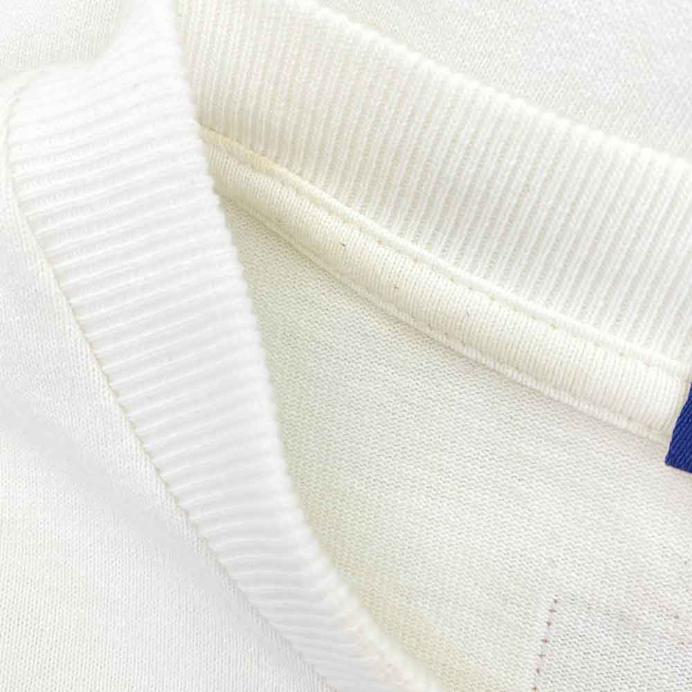 LOUIS VUITTON ルイ・ヴィトン 23SS RM231 NPL HOY78W レインボー ロゴプリント 虹 半袖 Tシャツ オフホワイト系 L【中古】