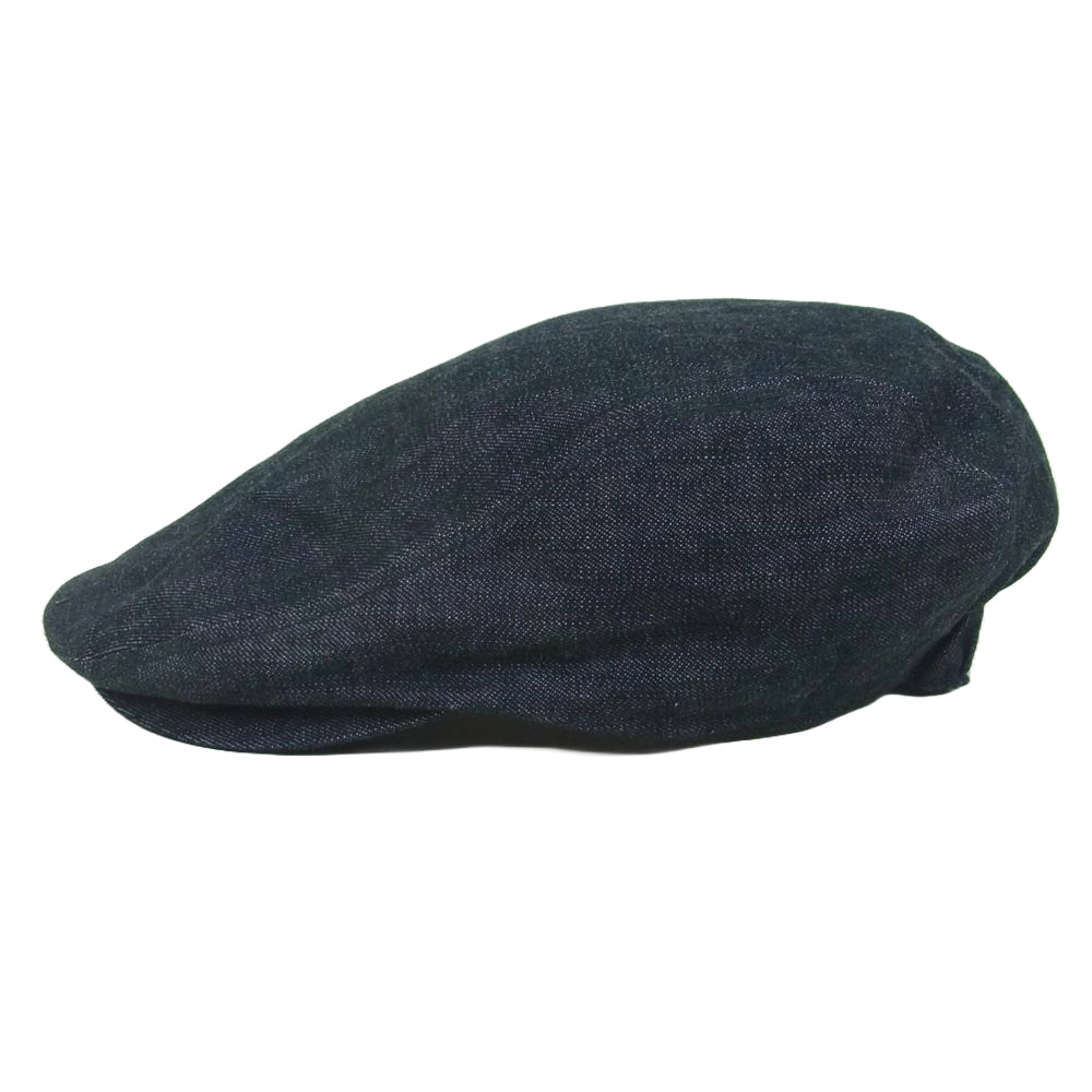 FULLCOUNT フルカウント 6235 DENIM HUNTING デニム ハンチング 帽子 コットン 日本製 インディゴブルー系 FREE【中古】