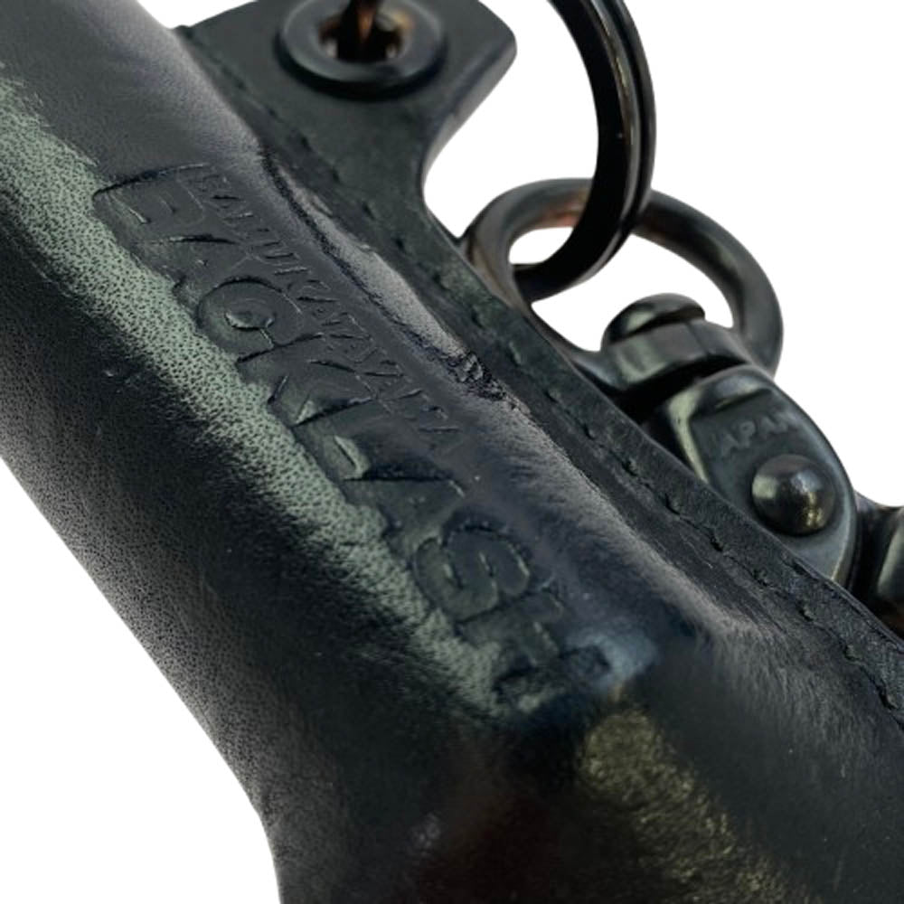 ISAMUKATAYAMA BACKLASH イサムカタヤマバックラッシュ ITALY SHOULDER ATOMIZER HOLDER レザーケース付き アトマイザー 消毒スプレー ブラック系【中古】