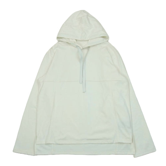 ISAMUKATAYAMA BACKLASH イサムカタヤマバックラッシュ 1854-01 コットン レーヨン 天竺チンツ プルオーバー パーカー ホワイト系 M【中古】