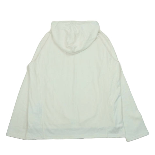 ISAMUKATAYAMA BACKLASH イサムカタヤマバックラッシュ 1854-01 コットン レーヨン 天竺チンツ プルオーバー パーカー ホワイト系 M【中古】