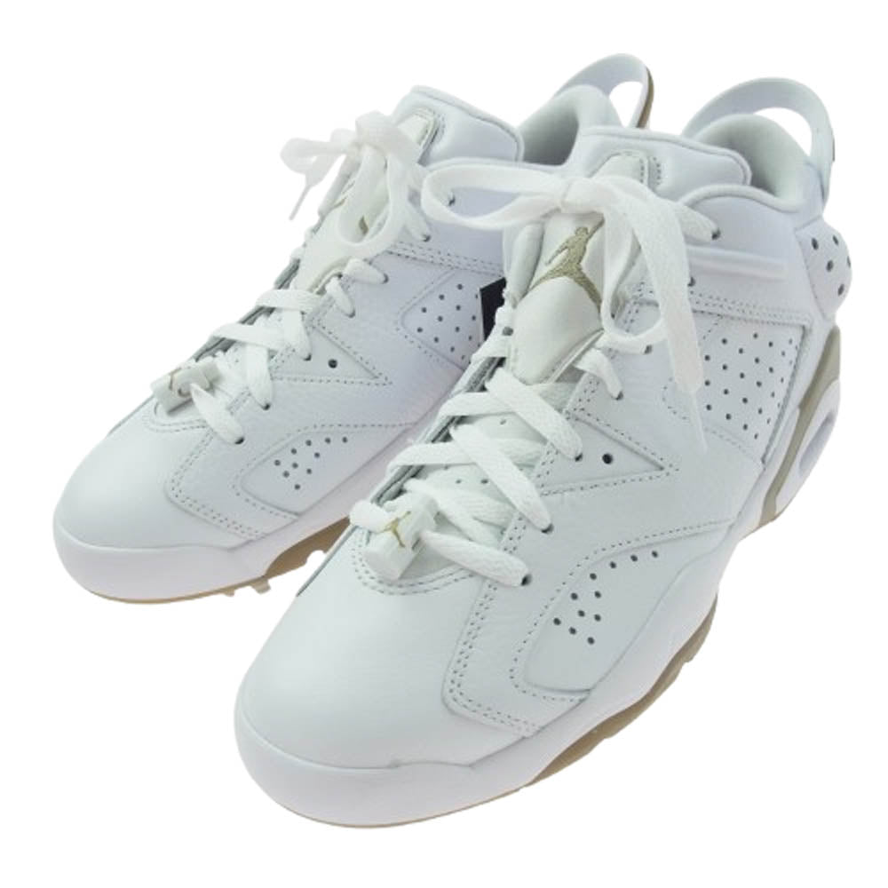 NIKE ナイキ DV1376-100 Air Jordan 6 Low Golf エアジョーダン6 ロー ゴルフ スニーカー ホワイト系 26cm【新古品】【未使用】【中古】
