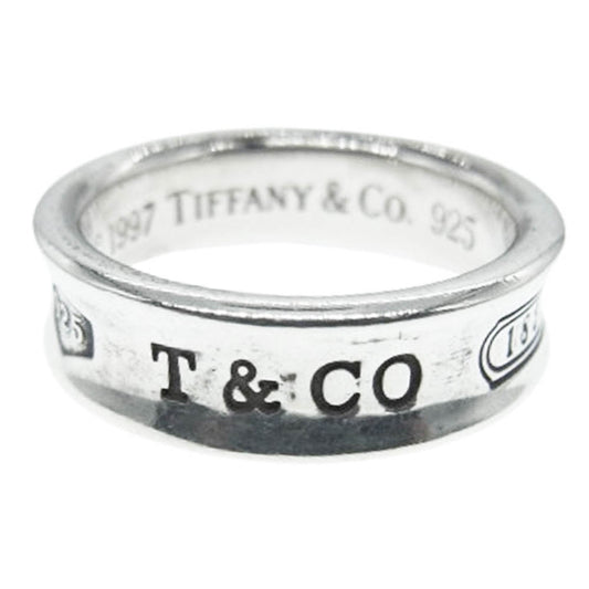 TIFFANY&Co. ティファニー ナロー リング 指輪 シルバー系 19号【中古】