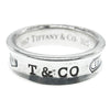 TIFFANY&Co. ティファニー ナロー リング 指輪 シルバー系 19号【中古】