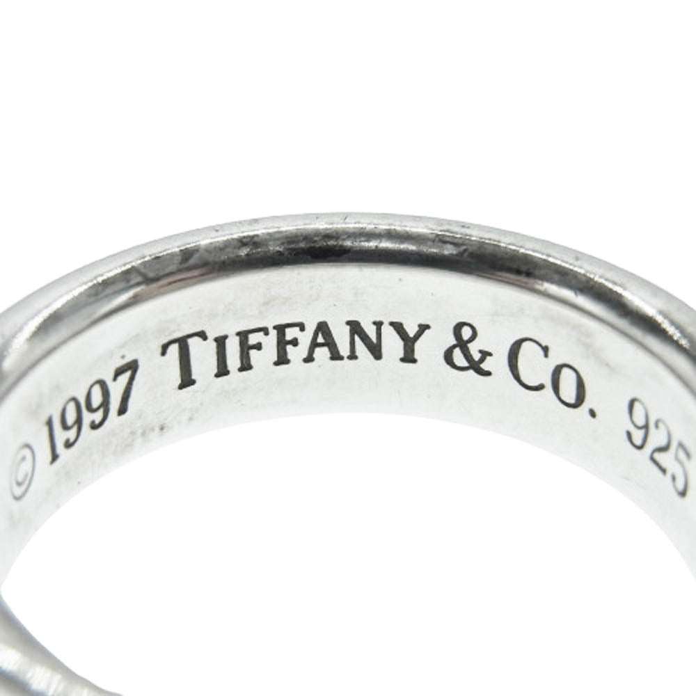 TIFFANY&Co. ティファニー ナロー リング 指輪 シルバー系 19号【中古】