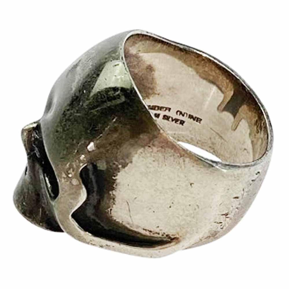 NUMBER(N)INE ナンバーナイン × JAM HOME MADE ジャムホームメイド スカルリング シルバー系 19号【中古】