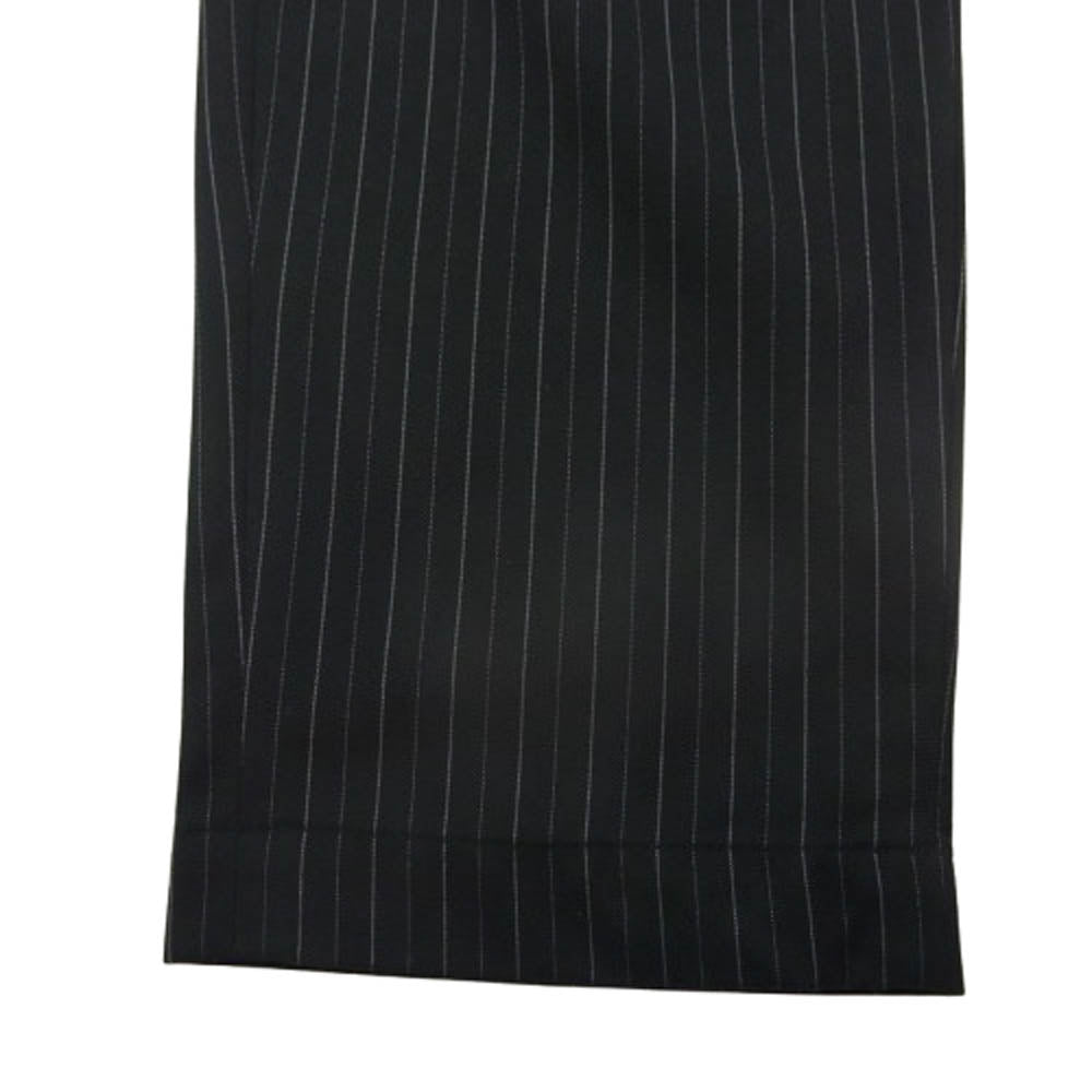 uniform experiment ユニフォームエクスペリメント 21AW UE-212003 PIN STRIPED SIDE POCKET TAPERED PANTS ピンストライプ スラックスパンツ ブラック系 1【中古】