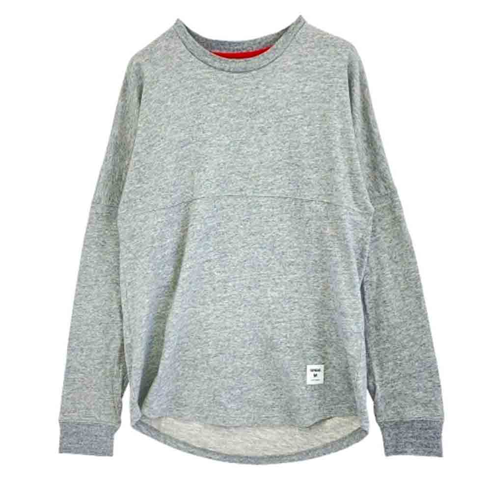Supreme シュプリーム 14SS Arena Top アリーナ トップ バックアーチロゴプリント 長袖カットソー グレー系 M【中古】