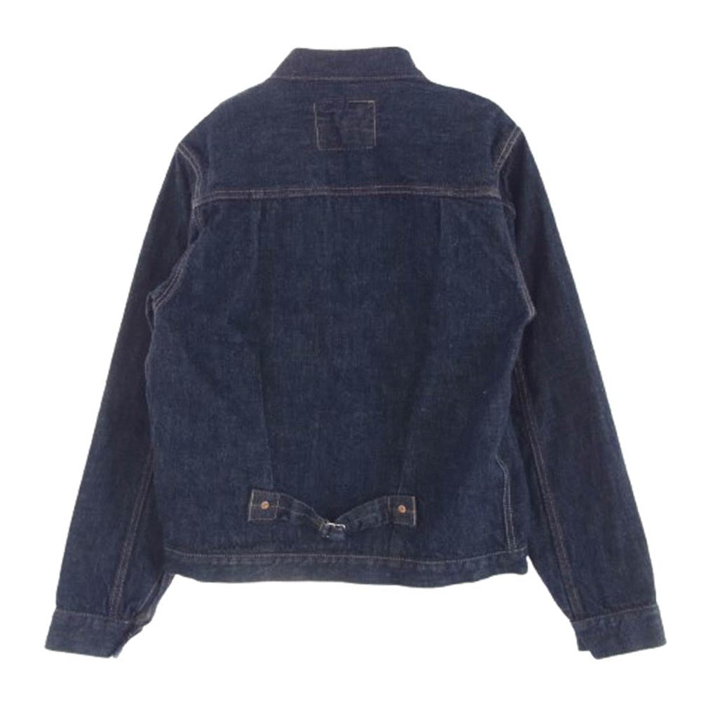 FULLCOUNT フルカウント 2107 13.7oz Type1 Denim Jacket タイプ 1 ワンウォッシュ デニムジャケット インディゴブルー系 36【中古】