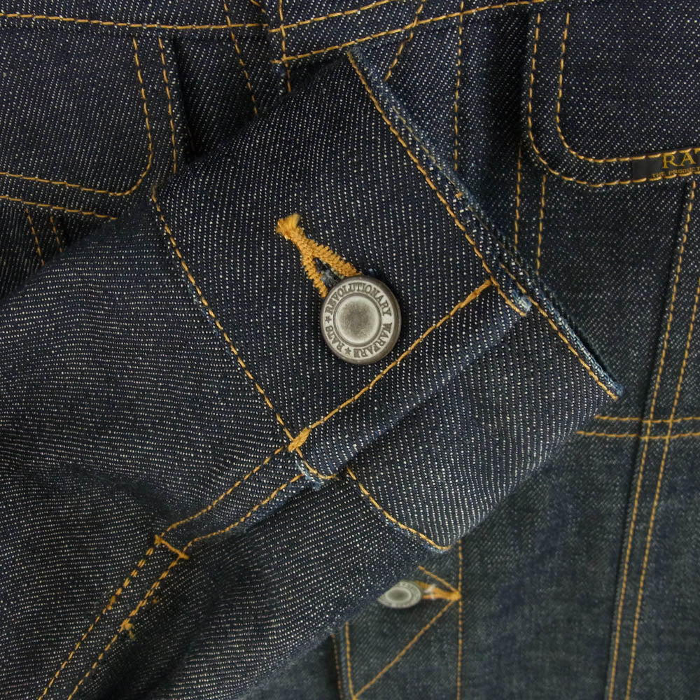 MINEDENIM マインデニム 20AW MND-RATS001-80-M2 × RATS ラッツ 20周年 BLANKET LINING DENIM JKT セルヴィッジ デニムジャケット ジャケット S【極上美品】【中古】