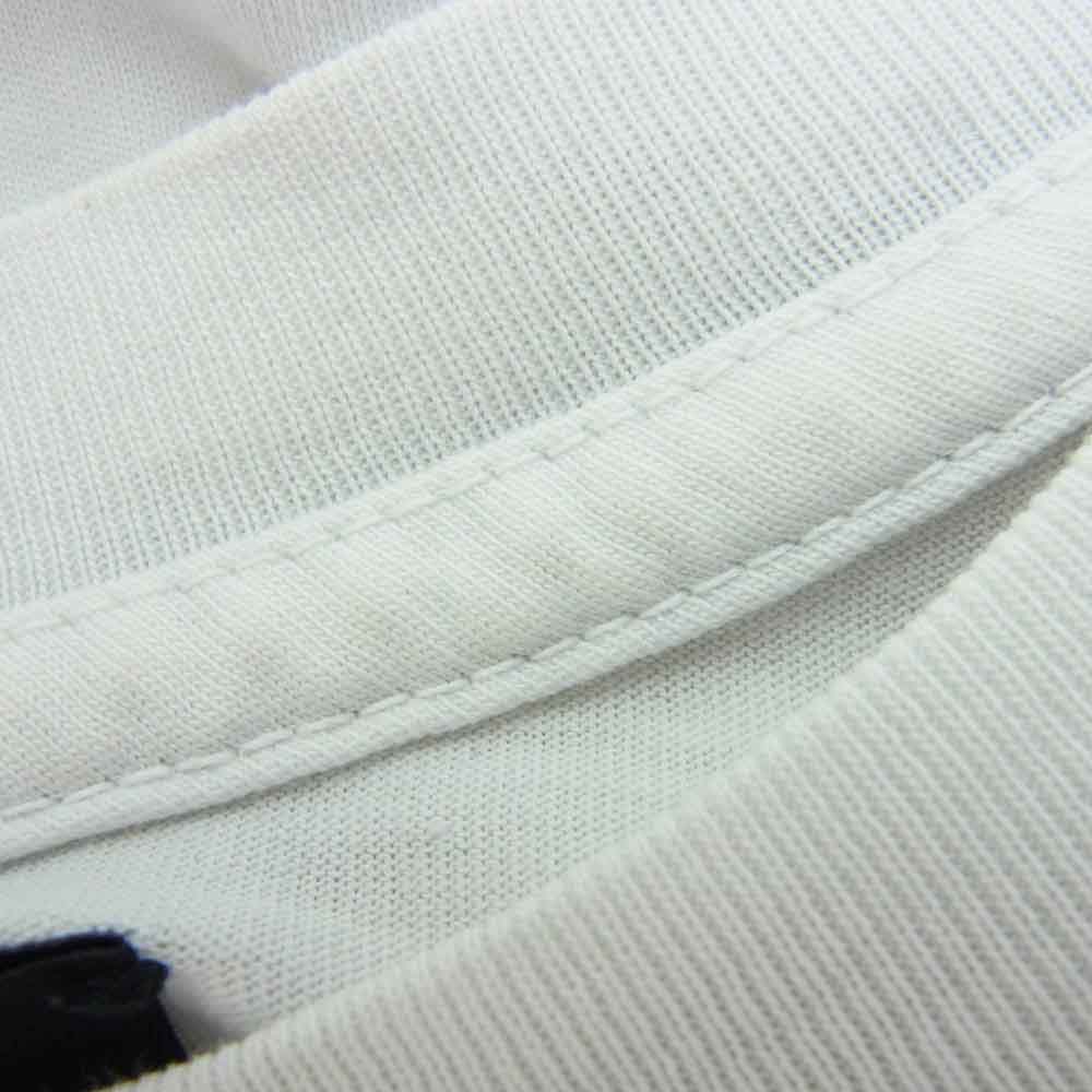 AMIRI アミリ ロゴ プリント 半袖 Tシャツ カットソー ホワイト系 XS【中古】