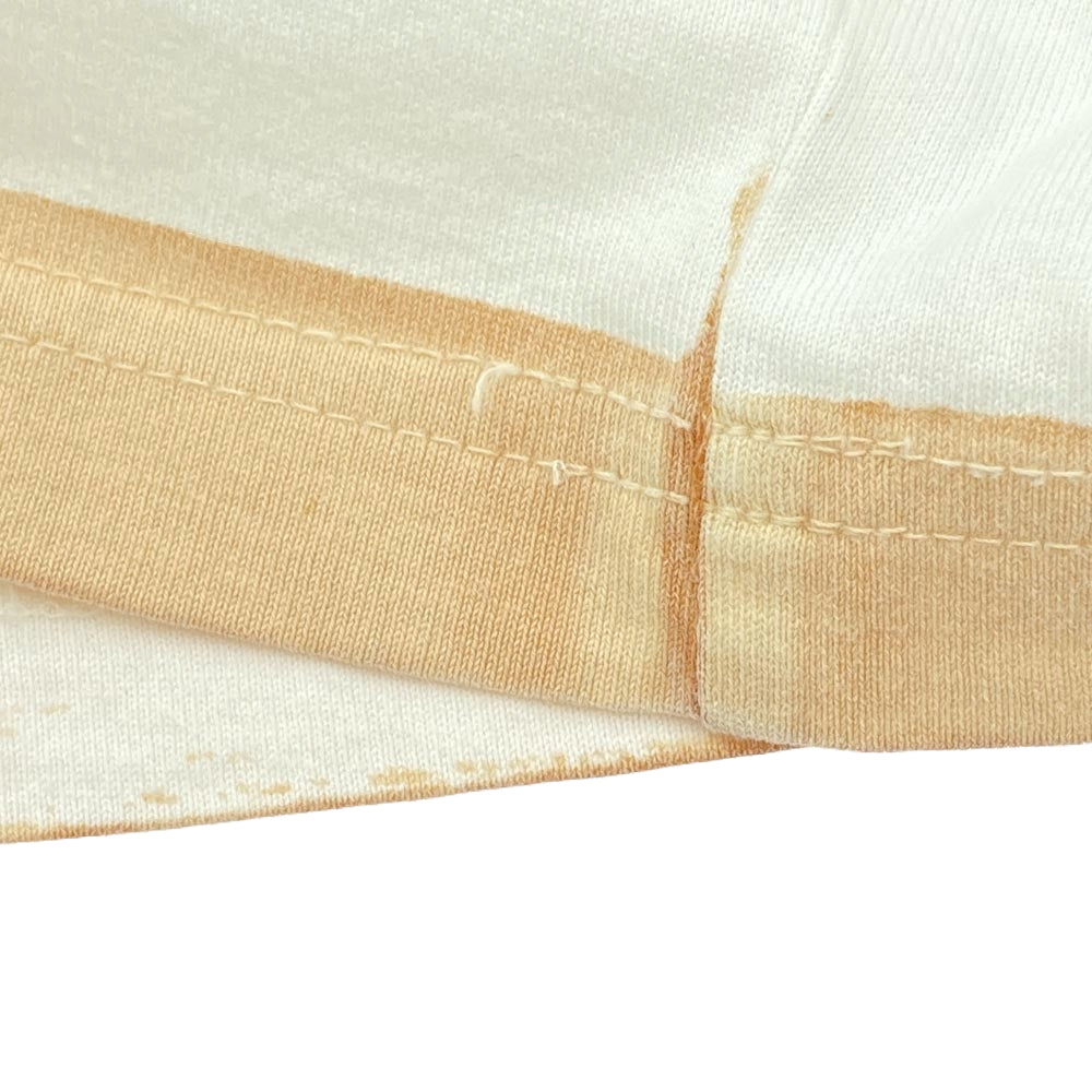 Supreme シュプリーム 21AW Printed Stripe S/S Top プリント ストライプ 半袖 Tシャツ オレンジ系 ホワイト系 L【中古】