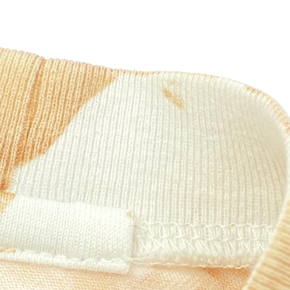 Supreme シュプリーム 21AW Printed Stripe S/S Top プリント ストライプ 半袖 Tシャツ オレンジ系 ホワイト系 L【中古】