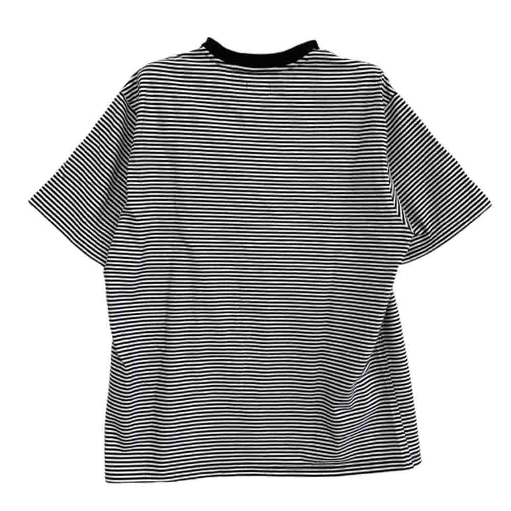 Supreme シュプリーム 20SS ARC APPLIQUE S/S TOP アーチ アップリケ 半袖 Tシャツ ブラック系 ホワイト系 M【中古】