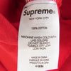 Supreme シュプリーム 22SS Typewriter S/S Top タイプライター ロゴ 半袖 Tシャツ レッド系 L【中古】