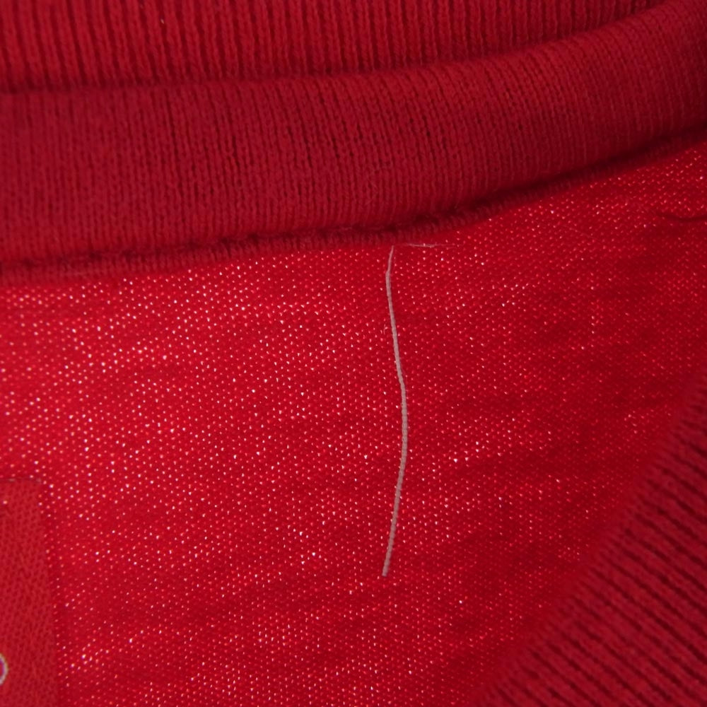 Supreme シュプリーム 22SS Typewriter S/S Top タイプライター ロゴ 半袖 Tシャツ レッド系 L【中古】