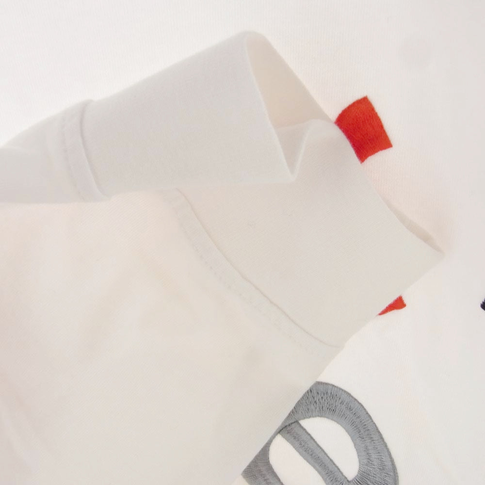 Supreme シュプリーム 20AW Scatter Logo L/S Top スキャッター ロゴ 長袖 Tシャツ ホワイト系 L【中古】