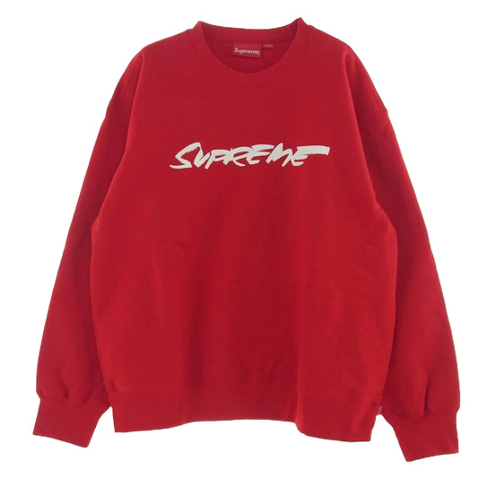 Supreme シュプリーム 20AW Futura Logo Crewneck フューチュラ ロゴ クルーネック スウェット レッド系 L【美品】【中古】