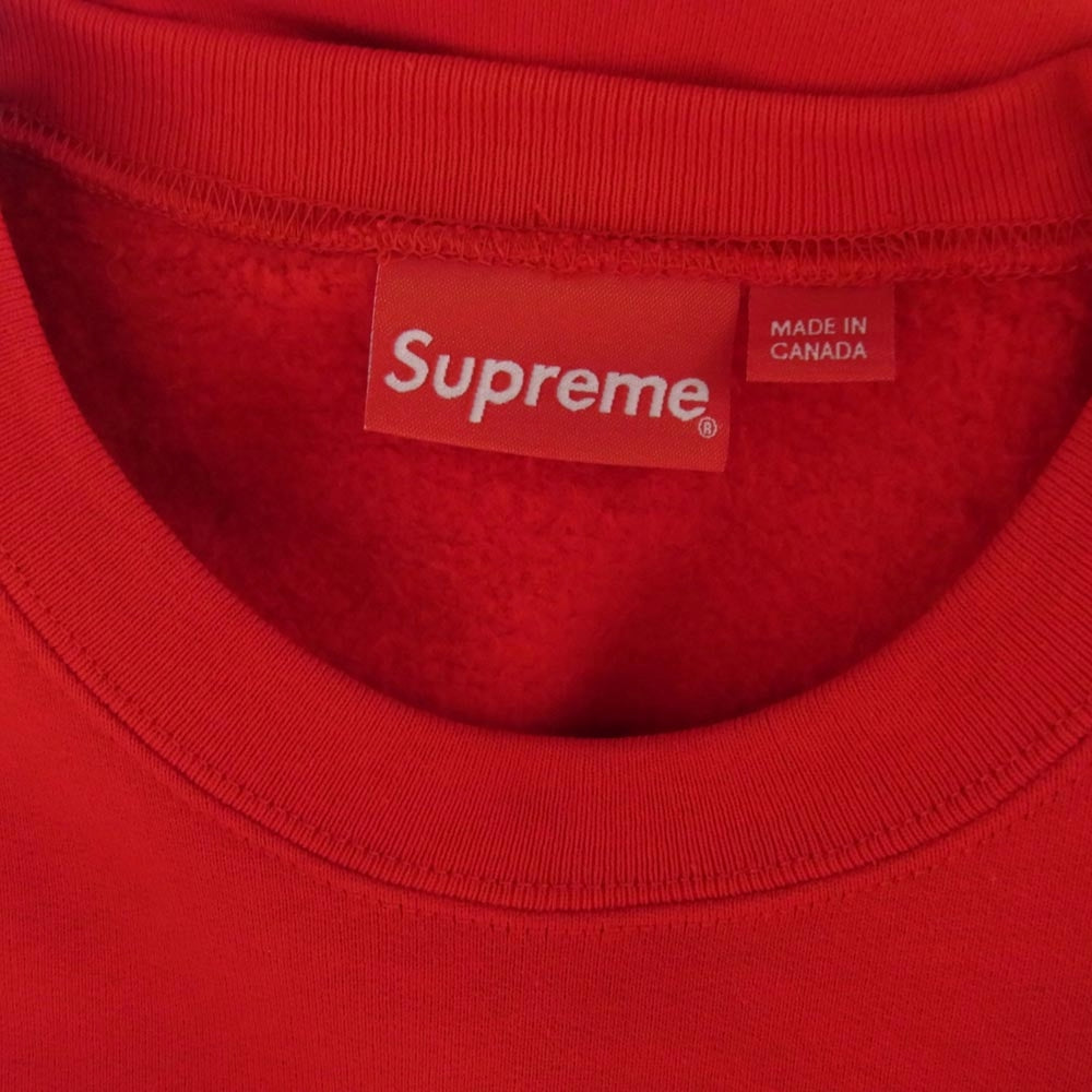 Supreme シュプリーム 20AW Futura Logo Crewneck フューチュラ ロゴ クルーネック スウェット レッド系 L【美品】【中古】