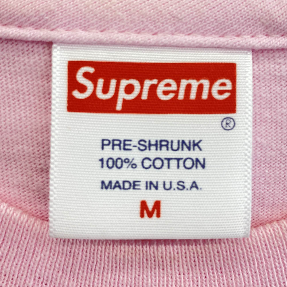 Supreme シュプリーム 19SS Cloud Tee クラウド 半袖 Tシャツ ピンク ピンク系 M【中古】