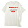 Supreme シュプリーム 20AW Koyaanisqatsi Tee コヤニスカッツィ Tシャツ ホワイト ホワイト系 L【中古】