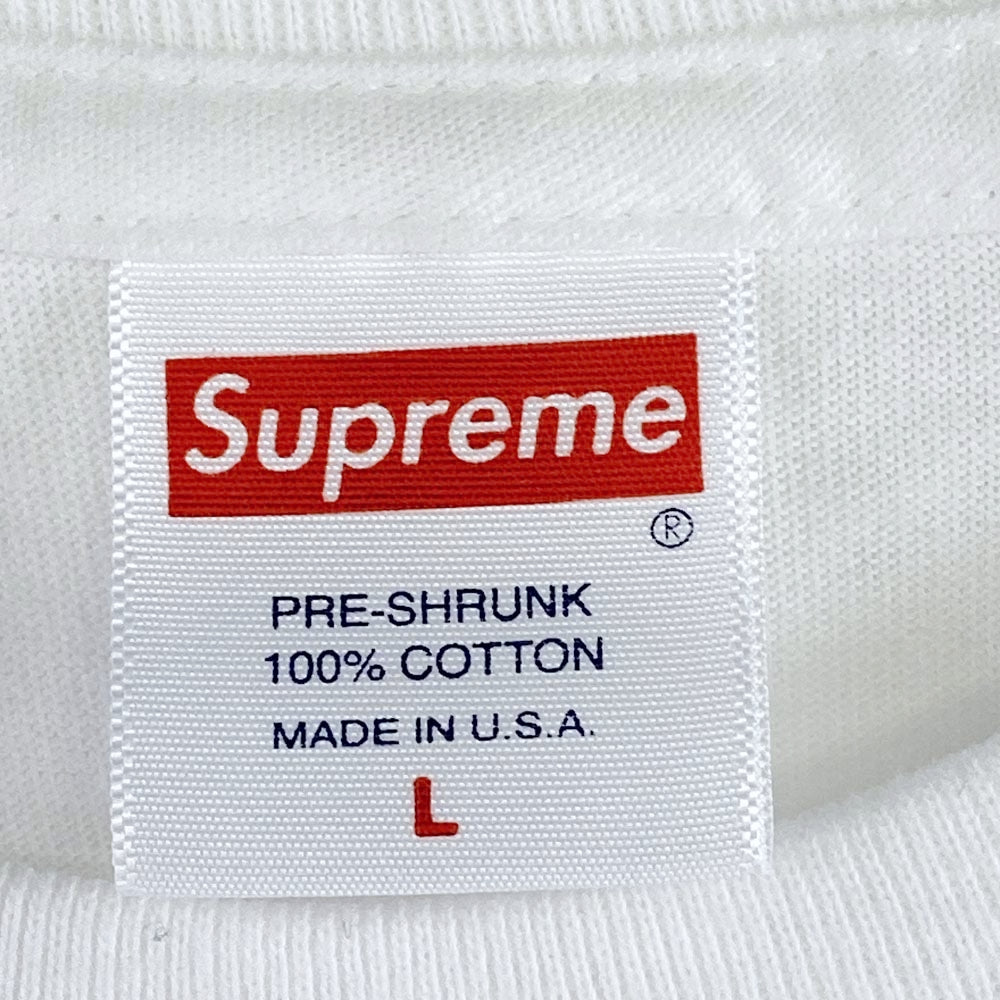 Supreme シュプリーム 20AW Koyaanisqatsi Tee コヤニスカッツィ Tシャツ ホワイト ホワイト系 L【中古】