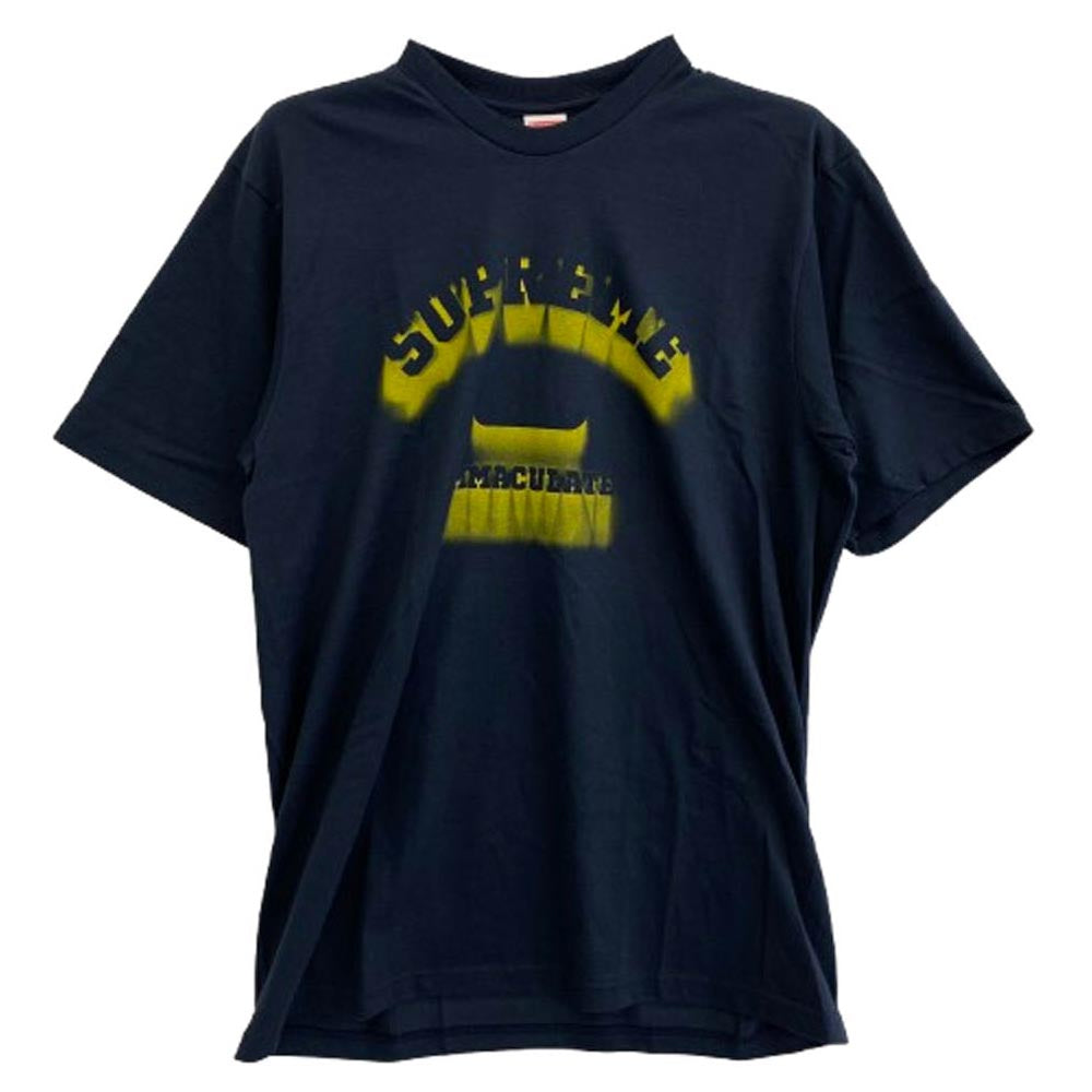 Supreme シュプリーム Shadow Tee シャドウ 半袖 Tシャツ ネイビー ネイビー系 L【美品】【中古】